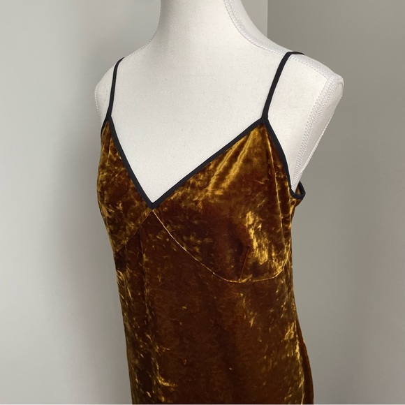1. State Velvet Brown Dress - Picture 2 of 6